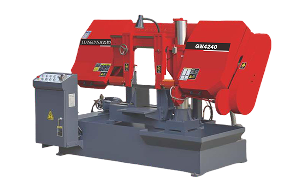 东升镇GW4240双柱卧式带锯床
