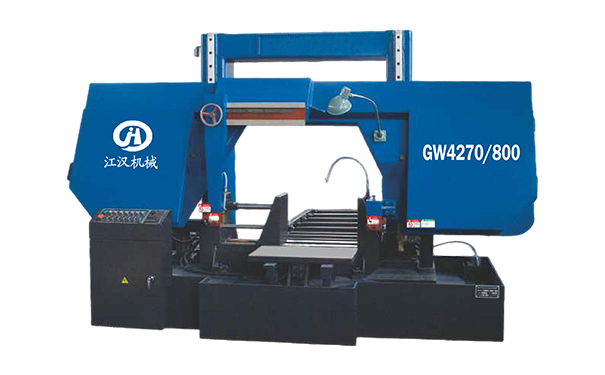 东升镇GW4270/800双柱龙门卧式带锯床